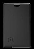 MFI FindMy black anti-lost GPS tracking card with wireless rechargeable design for Android and Apple devices