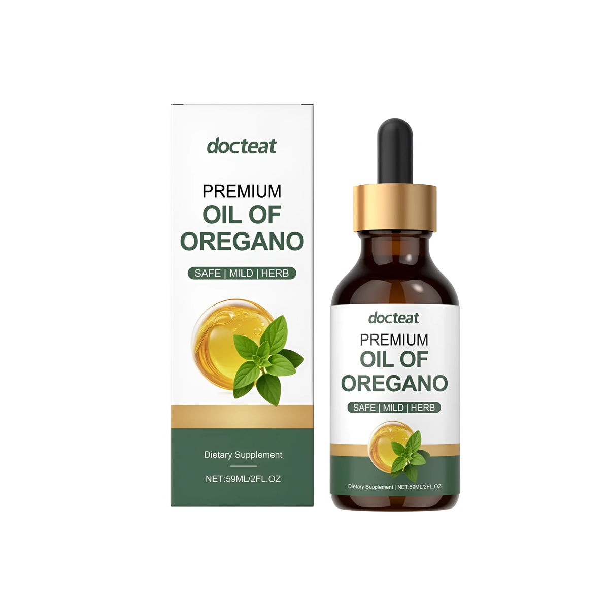 59ml bottle of oregano oil soothing care drops, single ingredient oregano oil for aromatherapy or topical use