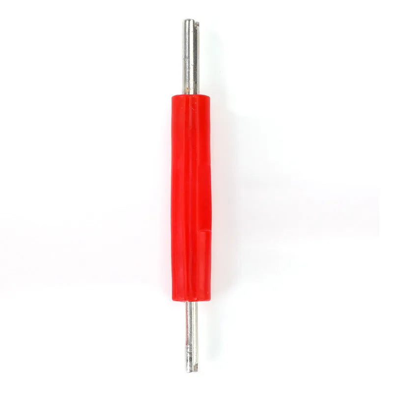 Aluminium alloy single-head tool twist valve wrench in one of three colour styles.