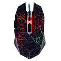 J10 wired gaming keyboard set with tricolor backlight black colour Russian layout includes black mouse
