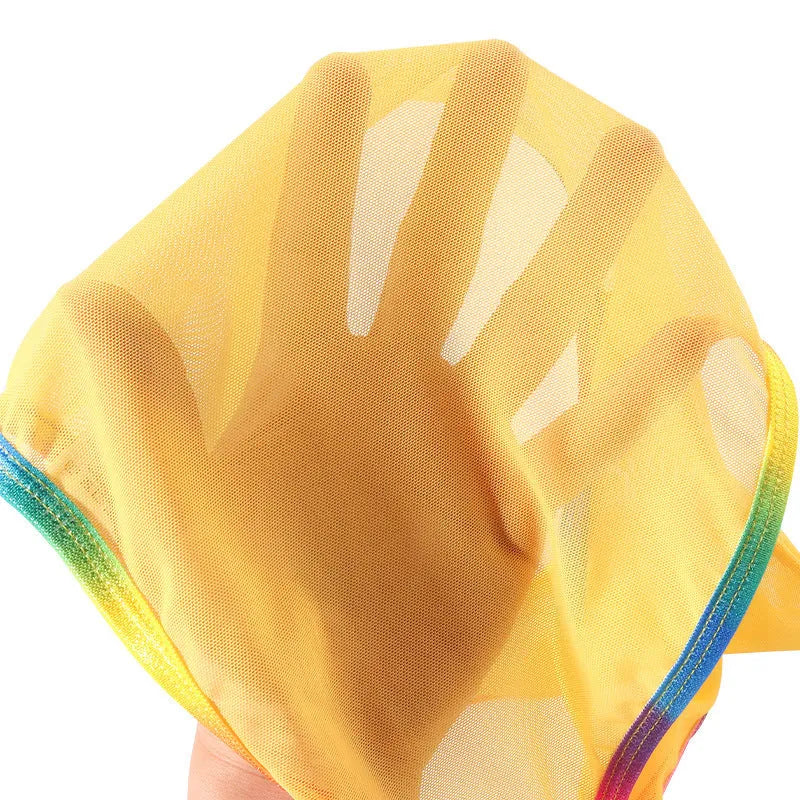 Mesh transparent quick-drying panties in nylon fabric with breathable briefs style