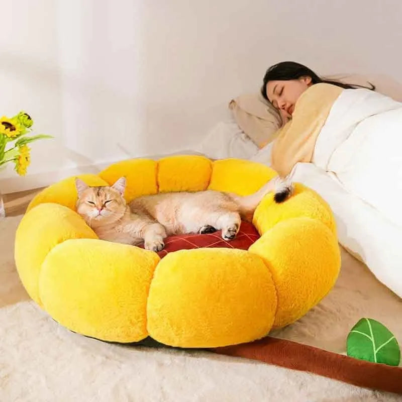Cat nest mat pet cushion in three sizes with PV velvet and super soft materials
