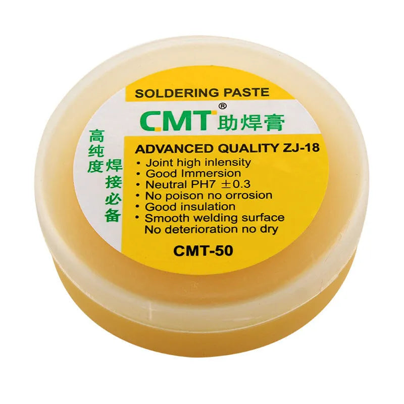Rosin block soldering flux for electric soldering iron in 50g or 85g format