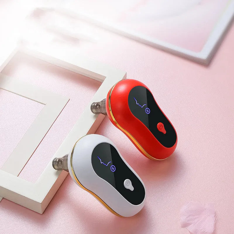Electric blackhead remover vacuum kit with adjustable 3-level suction, USB model, red or white, for pore cleaning.