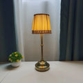 Nordic modern simple LED night lamp 14x40cm golden colour built-in battery