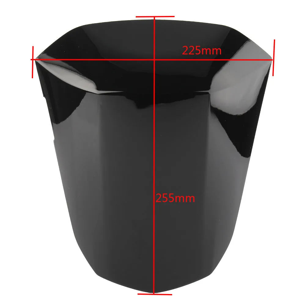 GSXR1000 motorcycle rear cowl seat cover in ABS plastic shown in selected colour.