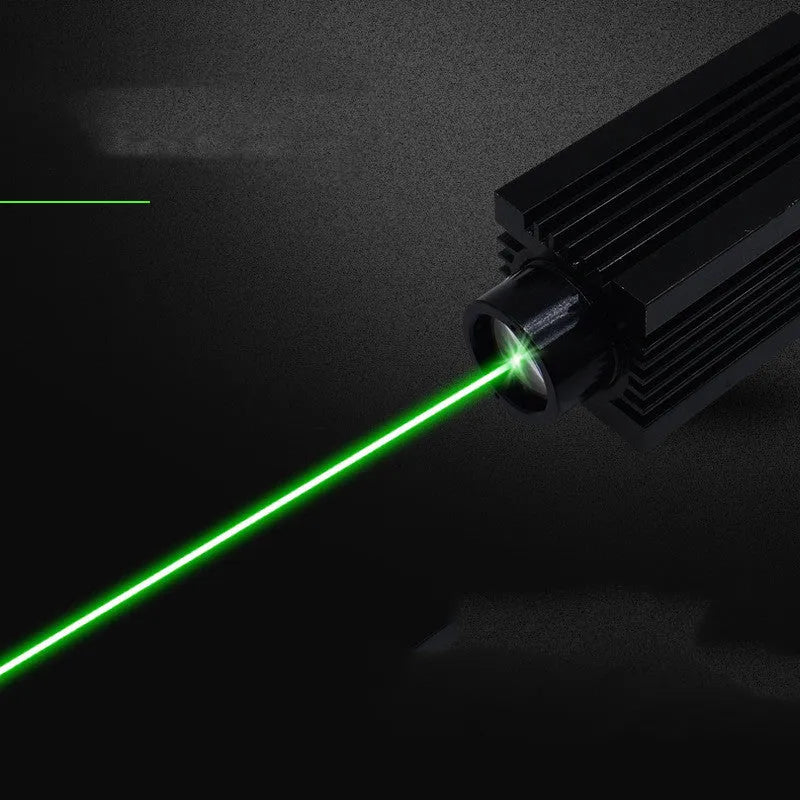 Green laser fog warning light 100mw aluminium housing for car and truck 66x43mm