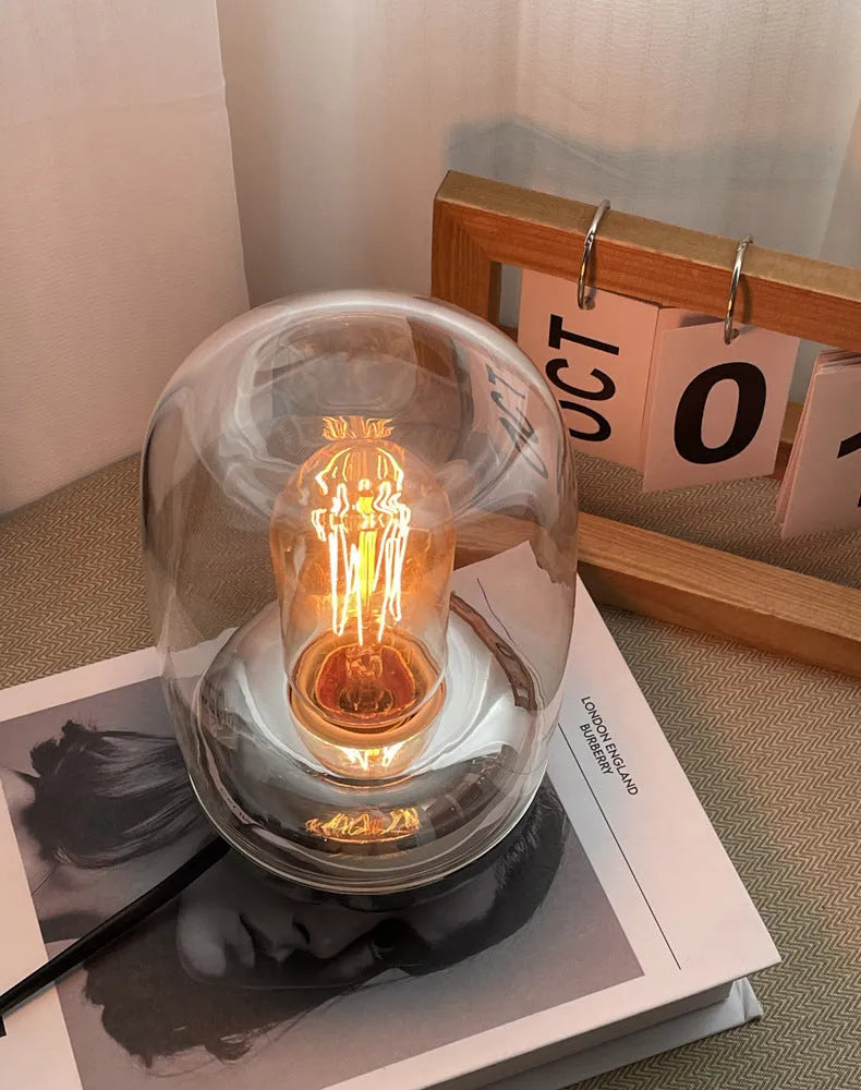Geometric stereo essential oil lamp with modern design for bedroom aromatherapy