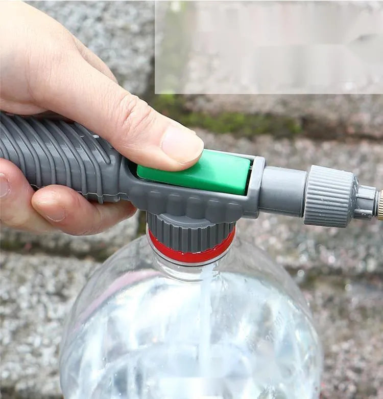 Universal beverage bottle watering sprayer nozzle with 30cm tube for household plants