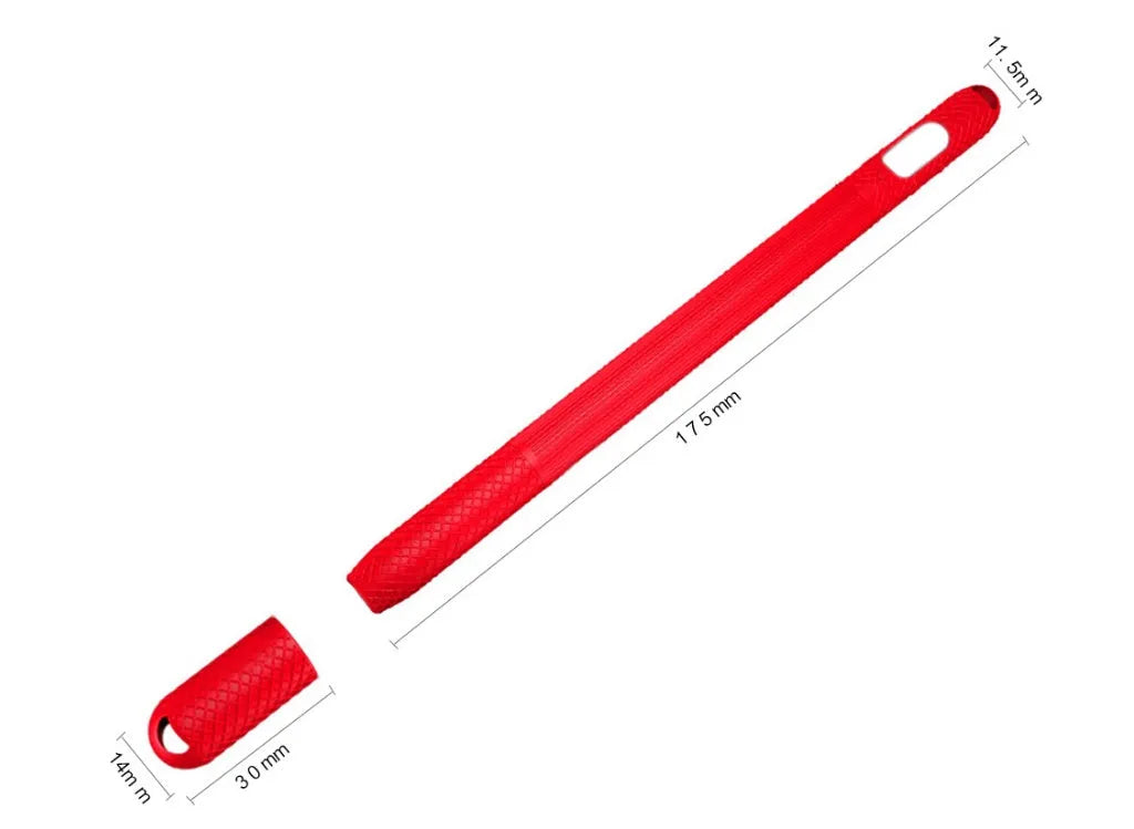 Silicone touch pen set storage protective cover for Apple Pencil 2 in soft grip design