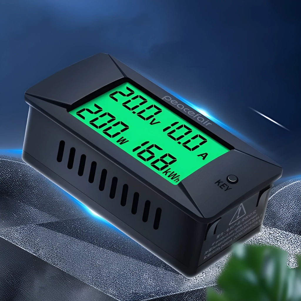 DC digital display voltmeter and ammeter panel meter with 0-300V range