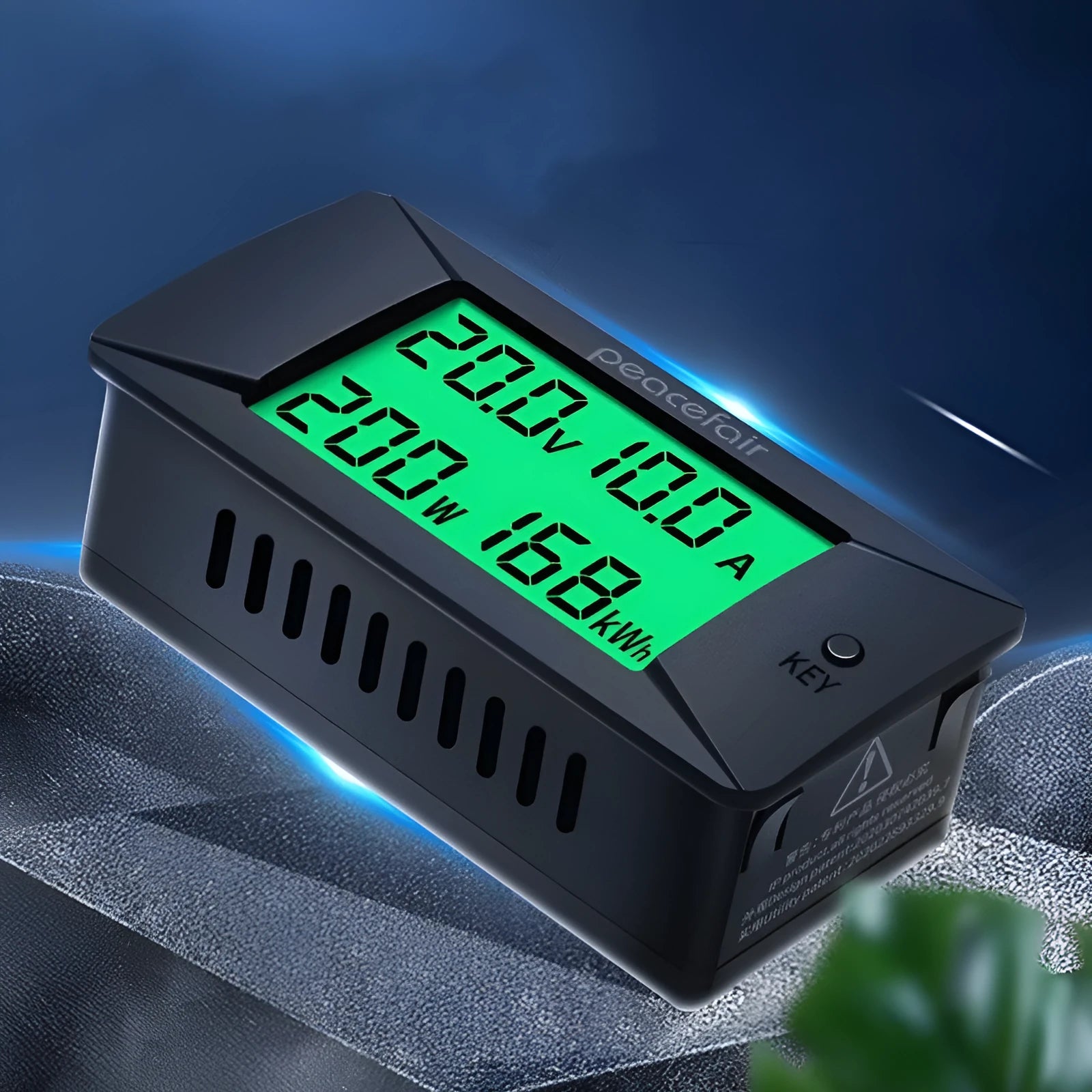 DC digital display voltmeter and ammeter panel meter with 0-300V range