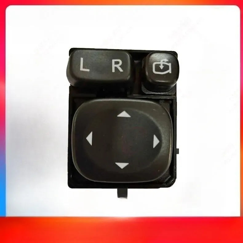 Black plastic Dongfeng Fengon 580 power mirror switch electrical replacement part