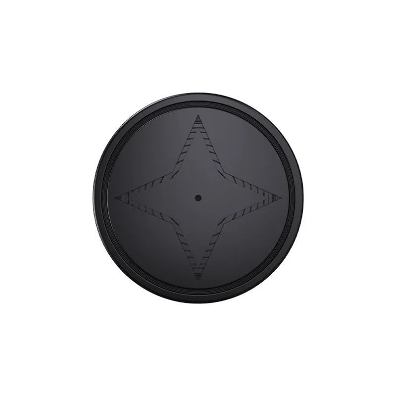 Mini GPS tracker with strong magnetic mount, 40mm diameter, for car and motorcycle real-time tracking