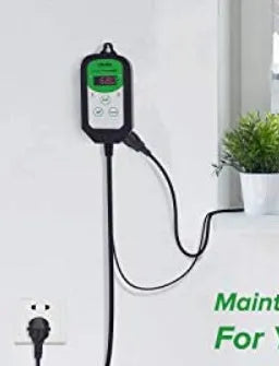 BH1912020 digital temperature humidity controller with display showing readings