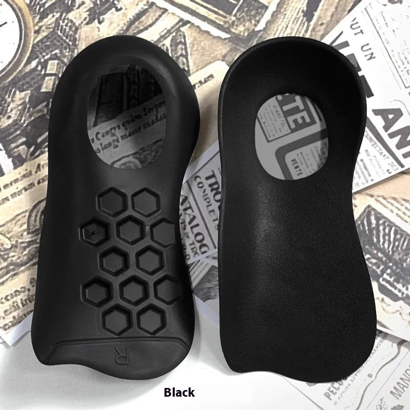 TPR arch support varus correction insole in white, black, or skin colour for sizes 35-45.