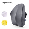 Car memory cotton cushion in navy polyester foam seat pad on a car seat