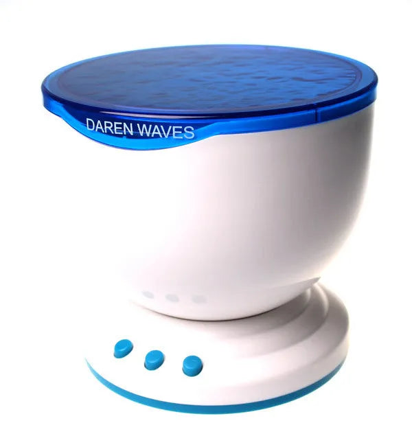 Blue ocean lamp projection unit with DLP correction for children's puzzle activities