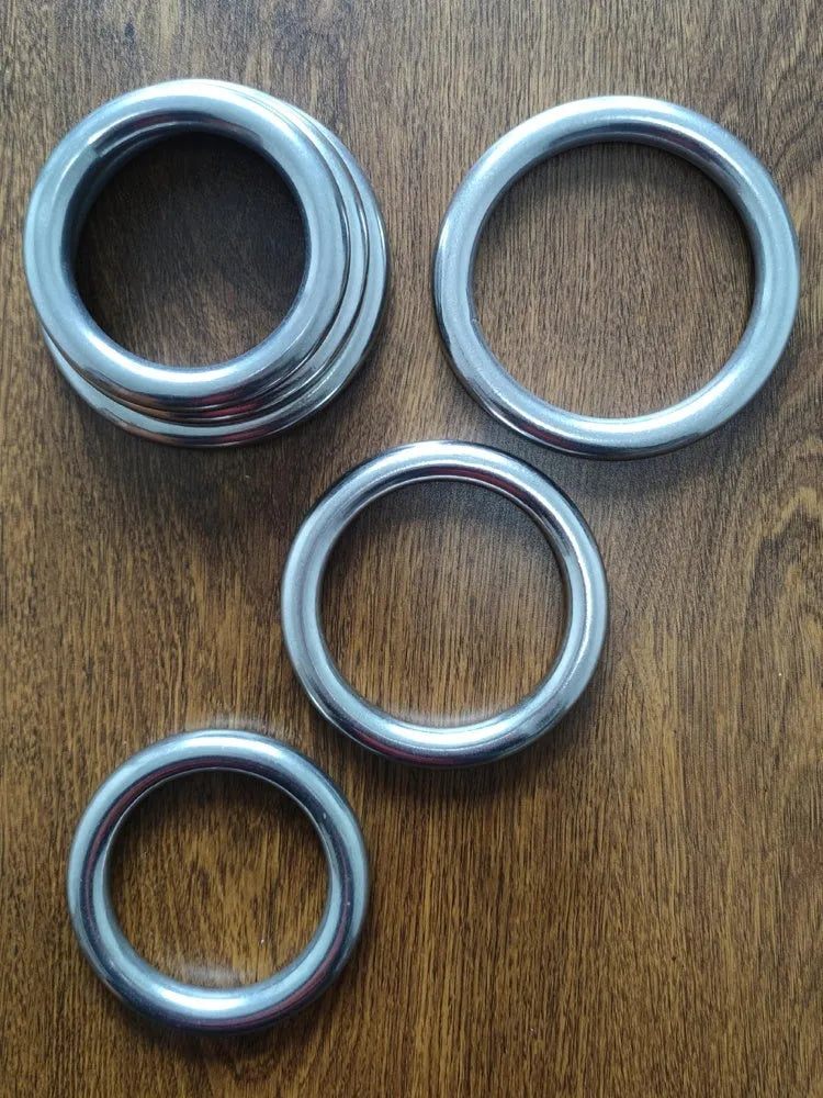 Iron Arm Skill Wing Chun carbon steel training ring in three sizes for martial arts strength exercises