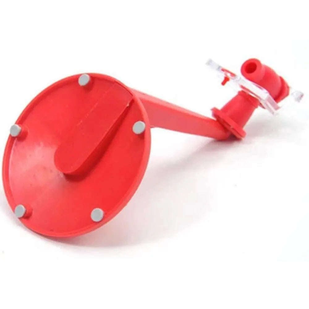 Red Magic Tap soda dispenser pump attached to a 2 litre bottle