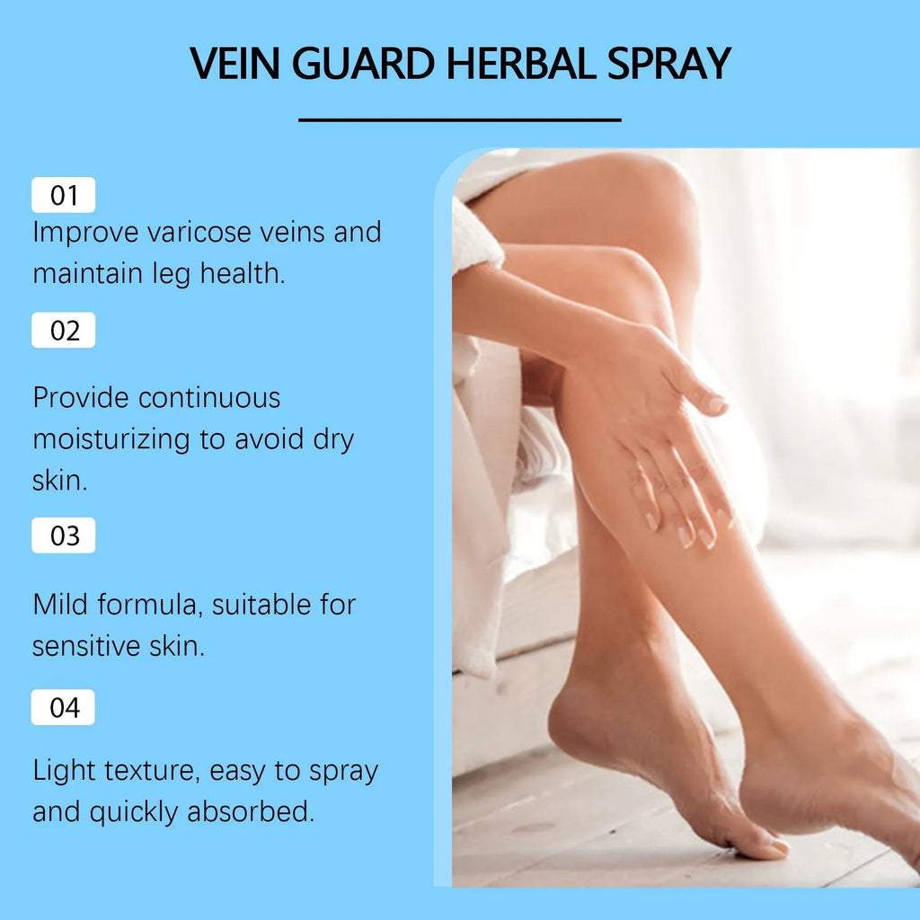 30ml bottle of Herbal Body Care Spray Gentle with spray nozzle