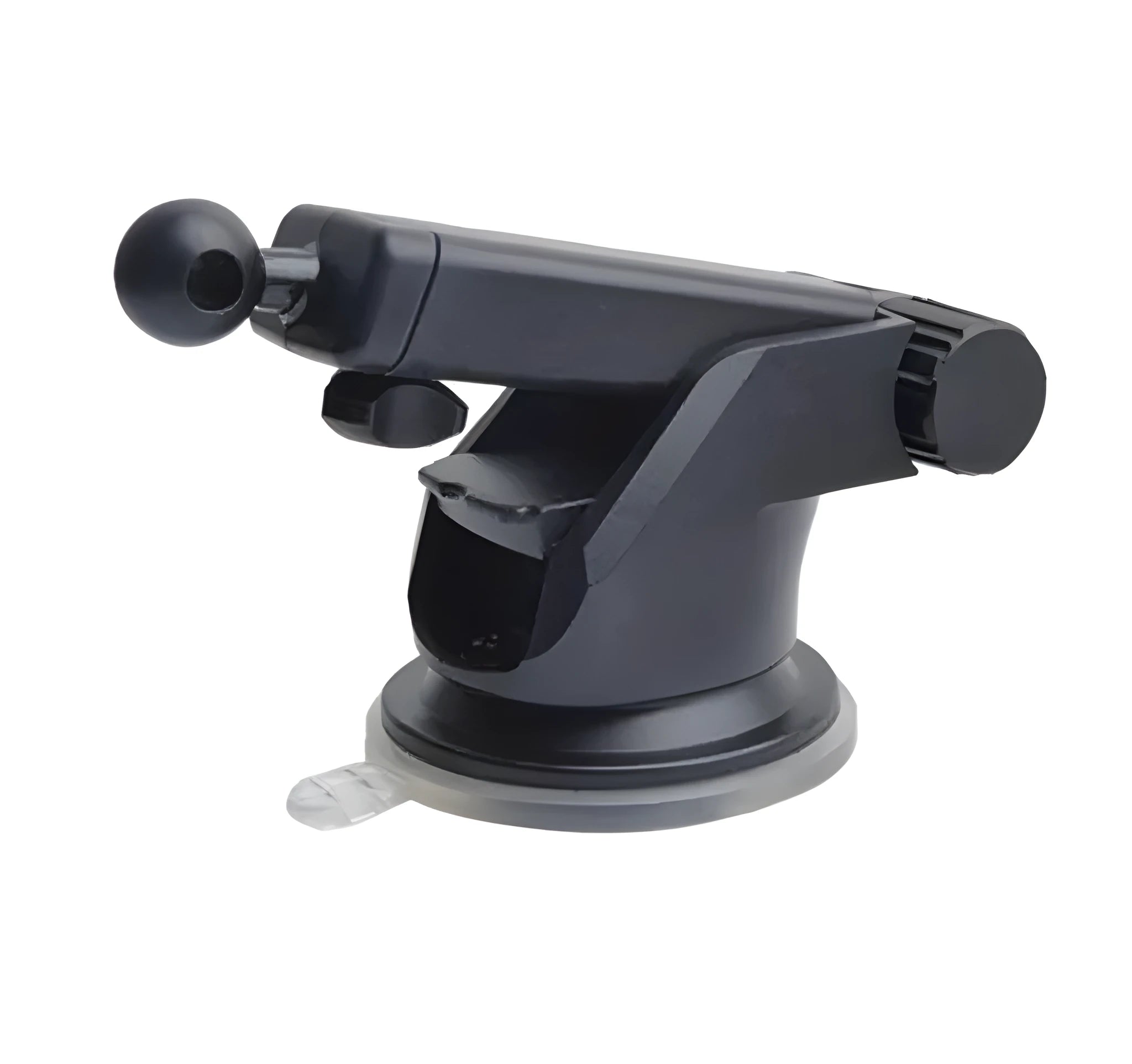 Universal car phone bracket with telescopic rod and adjustable arm for dashboard mounting