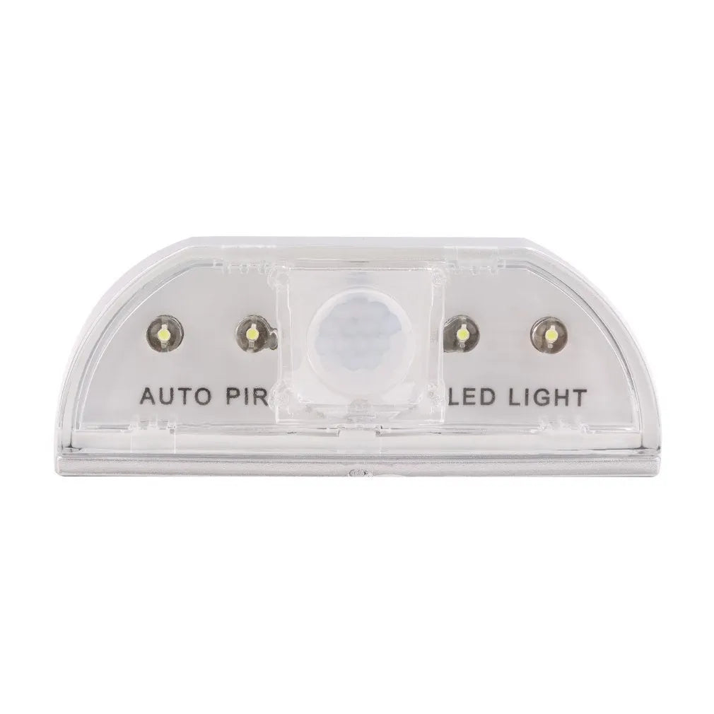 Smart door lock lamp small white wall light with infrared sensor for keyhole illumination
