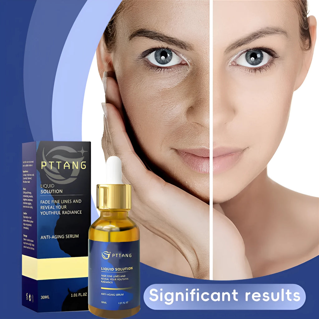 Glorious Facial Liquid moisturiser bottle measuring 10.1cm tall