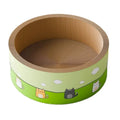 Large round pit corrugated paper cat scratch board replacement refill in 45cm, 50cm, 55cm sizes.