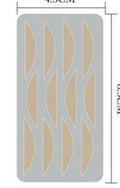 No glue eyelid stickers in three sizes L, M, S made from non-woven fabric