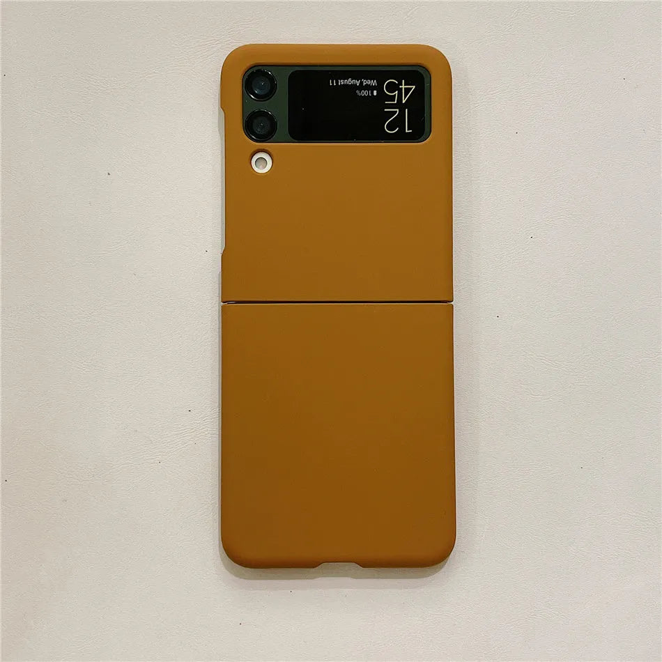 Hard mobile phone case for Samsung folding screen Z Flip4 Z Flip5 Zli3 in colour options