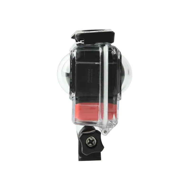 Transparent Insta360 One RS panoramic camera waterproof underwater housing case
