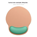 Gradient Girl wristband silicone mouse mat with milk silk silicon bottom measuring 220mm by 250mm