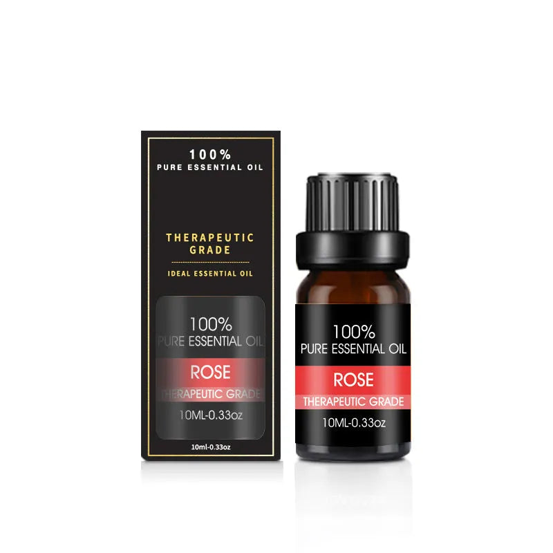 Organic essential oils set 28 x 10ml bottles in a gift kit with assorted fragrances including lavender and peppermint