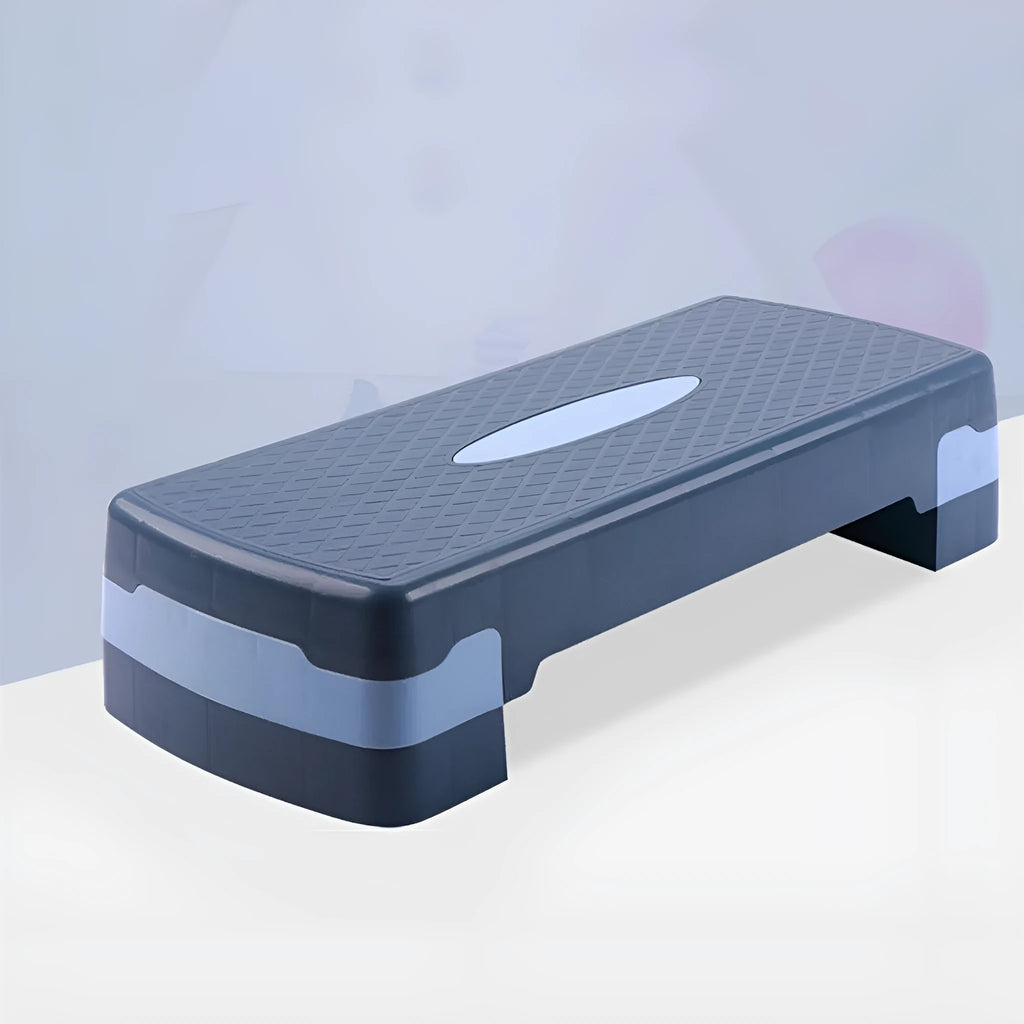 Grey Fit Step aerobic exercise platform measuring 68cm long by 28cm wide.
