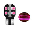 T10 12V LED car licence plate light bulb in six colour options with wide-angle illumination