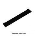 Fitness resistance silicone yoga tension strap 600x50mm green showing looped grip