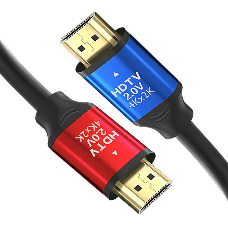 HDMI cable with aluminium connector, length options displayed