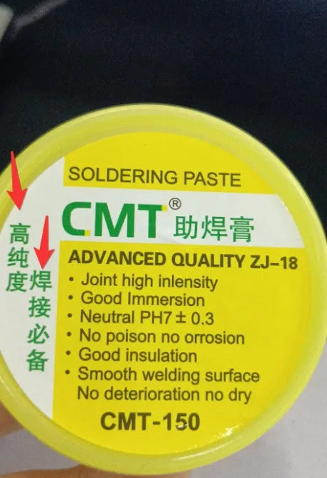 Rosin block soldering flux for electric soldering iron in 50g or 85g format