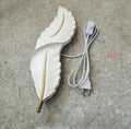 Modern LED wall lamp with PVC shade in small 20x65cm size for bedroom or living room