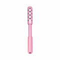 Purple germanium particles facial massage roller 193mm long with rounded ends