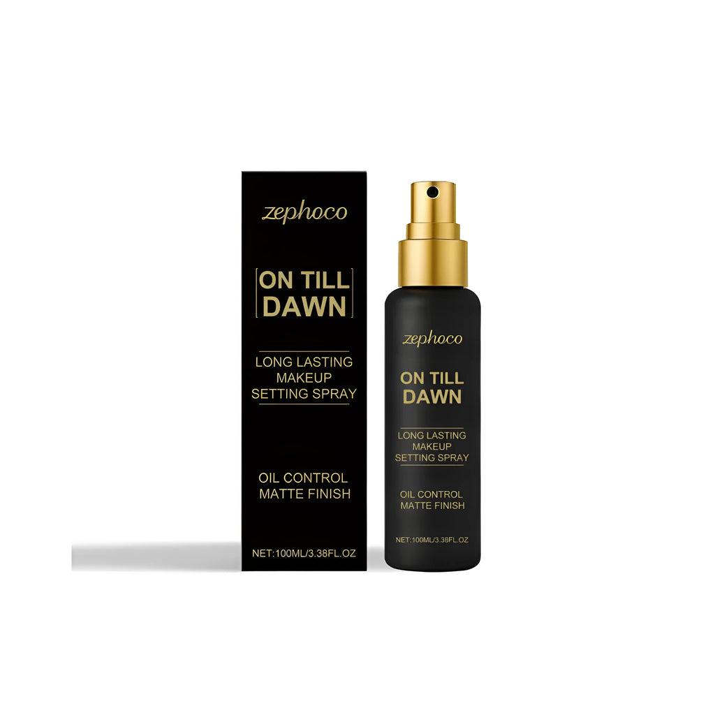 100ml bottle of makeup setting spray for long-lasting makeup and oil control