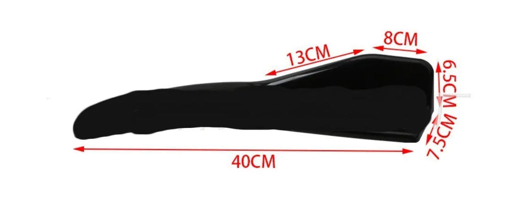 Car deflector light carbon fibre add-on for General Motors vehicles front and rear