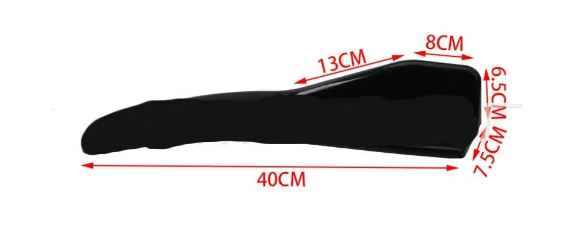 Car deflector light carbon fibre add-on for General Motors vehicles front and rear