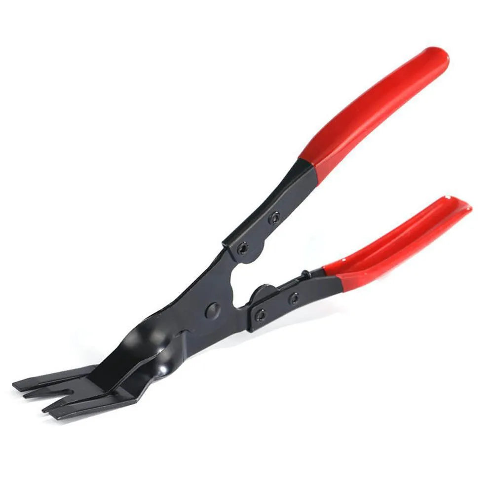 Blue steel car door panel removal pliers 240mm long with 32mm wide head