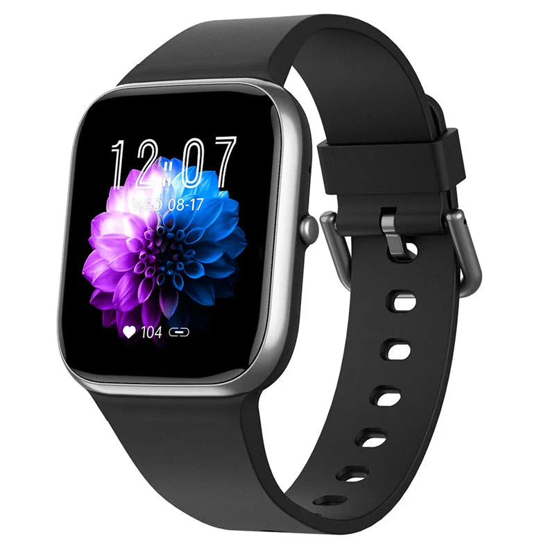 Y9Pro Smart Watch with Bluetooth calling IP67 water resistant TFT screen black colour on wrist