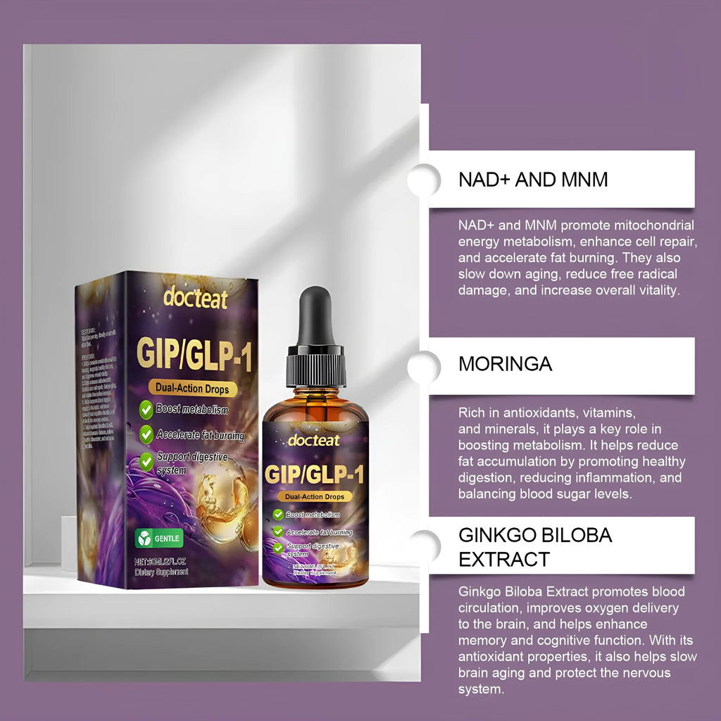 60ml balance supplement drops bottle with dropper for measured application