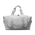 Oxford cloth one shoulder crossbody bag in milky white colour with adjustable strap