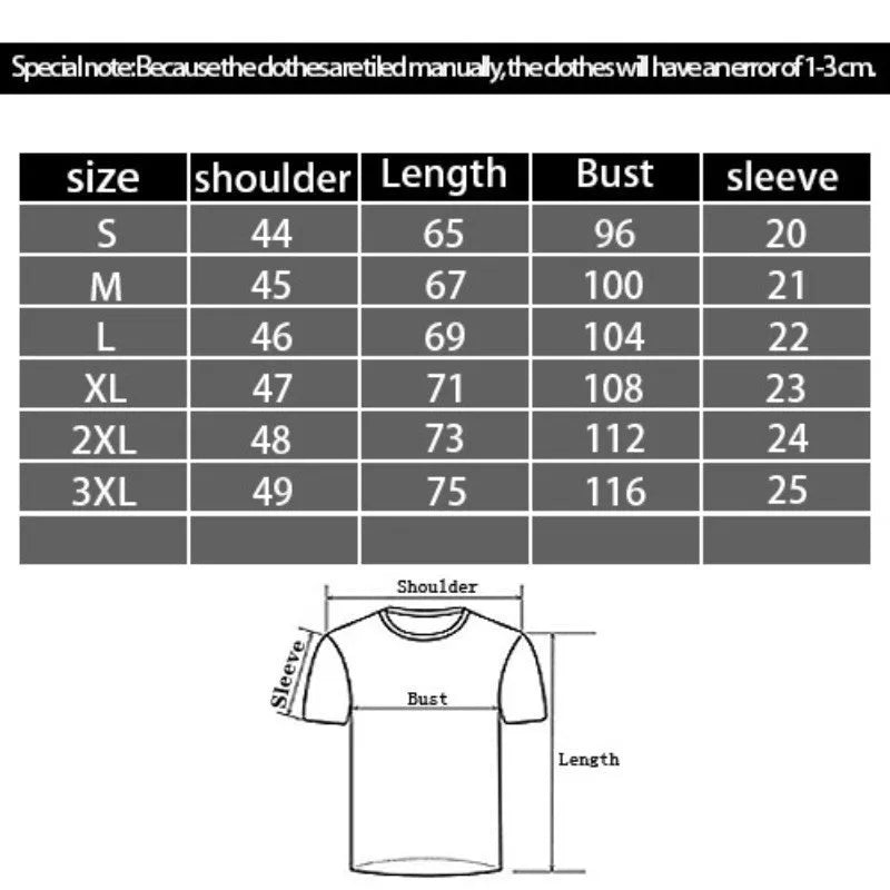 Men's black loose fit t-shirt with a colourful cartoon digital print on the front.