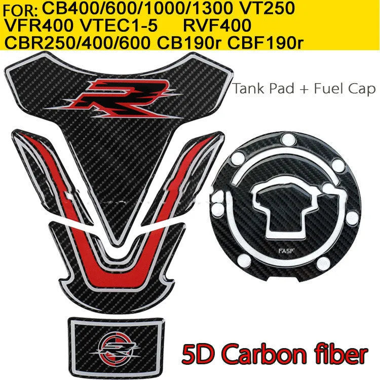 5D real carbon fish bone paste for GM sports car fuel tank in TQ009+G001 style